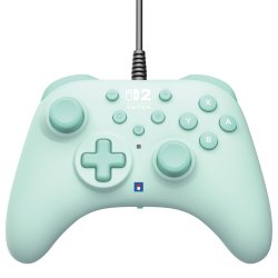 Hori Manette filaire HORIPAD Turbo (Cozy Green) pour Nintendo Switch 2 – Sous licence officielle Nintendo