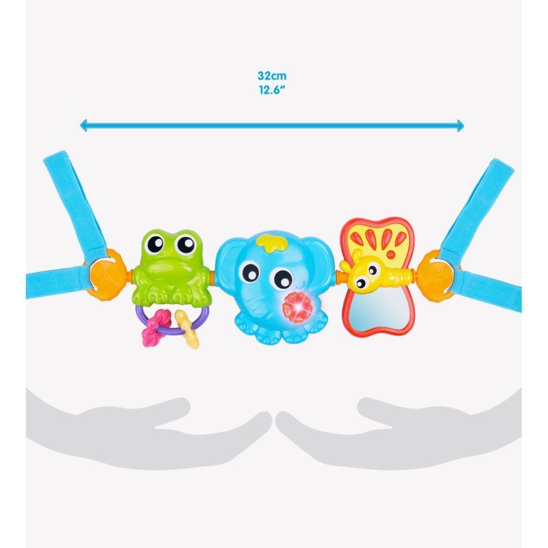 Playgro Travel Trio Musical Pram Tie jouet pour bébé accroché