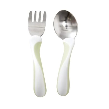 Bambino - My First Fork & Spoon - Mint
