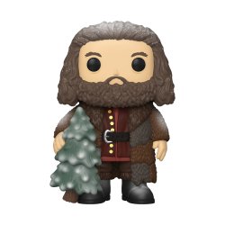 HARRY POTTER - Bobble Head POP N° 126 - Holiday Rubeus Hagrid 15cm