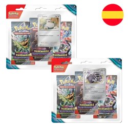Pokemon: Pokemon TCG - Scarlet & Violet: Twilight Masquerade - 3 Pack Blister - ES (TCG)