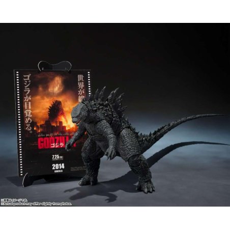 GODZILLA 2014 - Movie Graphic Plus - Figurine S.H. Monsterarts 15cm