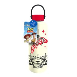 TOY STORY - Pizza Planet - Bouteille d'Eau en Métal avec Anse - 500ml