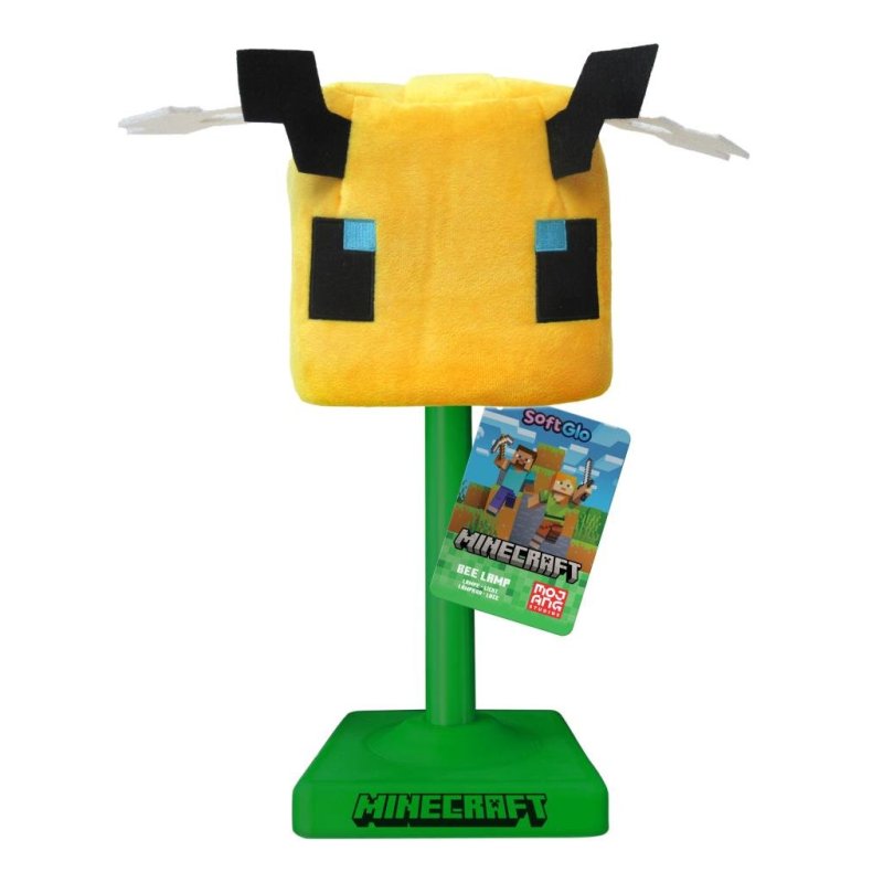 MINECRAFT - Abeille - Lampe Fluffy 'SoftGlo' Rechargeable