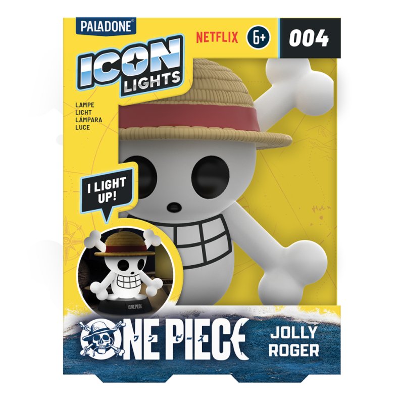 ONE PIECE NETFLIX - Jolly Roger - Lampe Icon 11cm