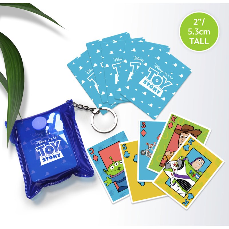 TOY STORY - Logo - Mini Jeu de Carte Porte-Clés