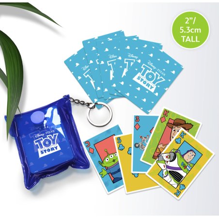 TOY STORY - Logo - Mini Jeu de Carte Porte-Clés