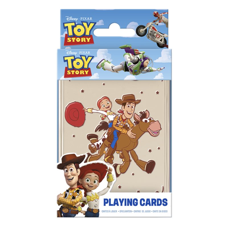 TOY STORY - Cowboy - Jeu de Cartes dans une Boite en Métal