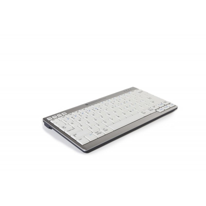BakkerElkhuizen UltraBoard 950 Wireless clavier Bureau Bluetooth AZERTY Français Gris clair, Blanc