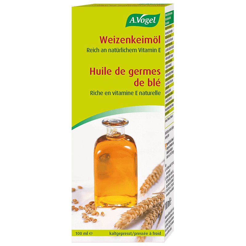 A.Vogel Wheat Germ Oil 100% Pure Unrefined Oil High in Vitamin E Antioxidant 100ml