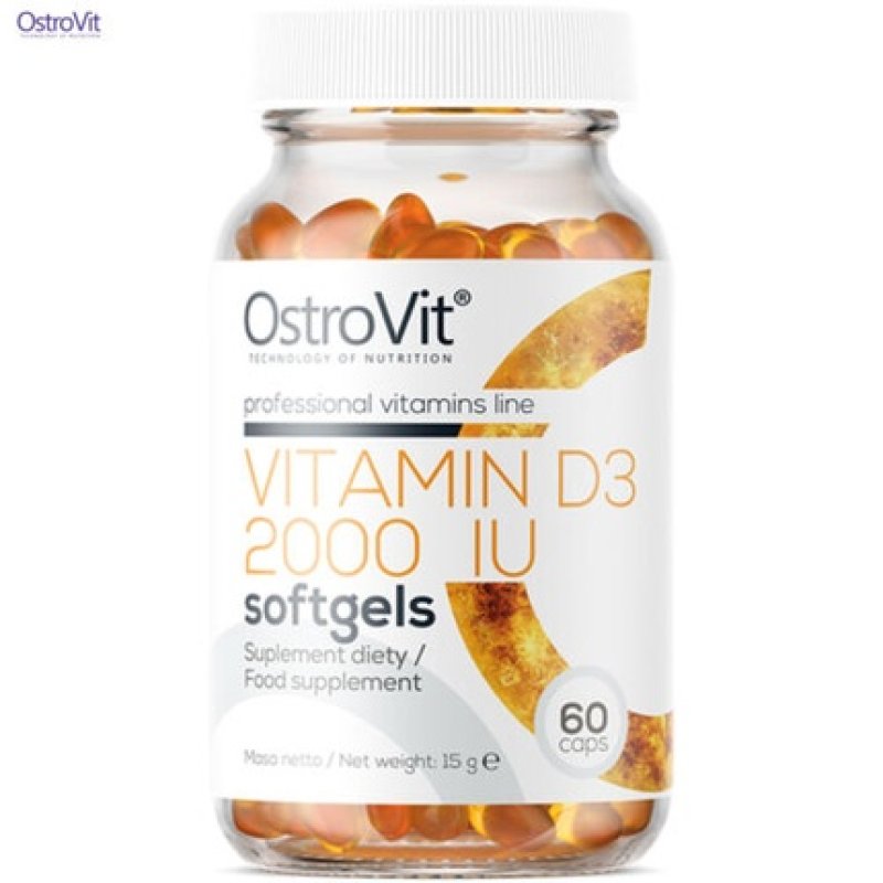 Vitamin D3 2000 IU Good Mood & Well-Being Sunshine Vitamins