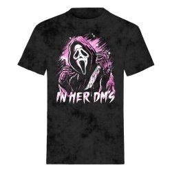 Scream T-Shirt Ghost Face In her DM's Size S