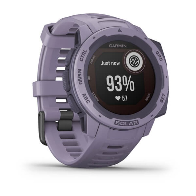 Garmin Instinct Solar MIP 45 mm Digital 128 x 128 pixels Purple GPS (satellite)