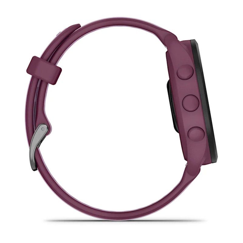 Garmin Forerunner 165 Music 3,05 cm (1.2") AMOLED 43 mm Numérique 390 x 390 pixels Écran tactile Violet GPS