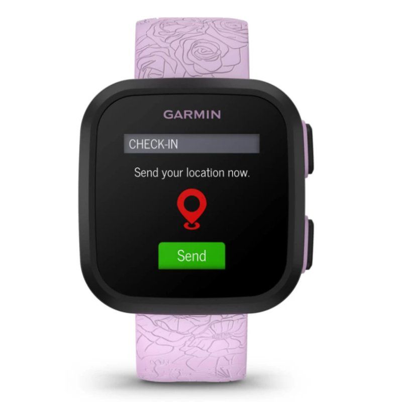 Garmin Bounce 3,3 cm (1.3") LCD 42 mm Numérique 240 x 240 pixels Écran tactile 4G Noir Wifi GPS (satellite)