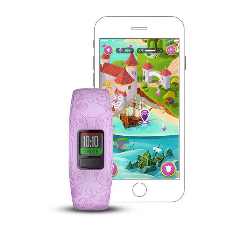 Garmin vivofit jr. 2 Disney Prinzessinnen lila Fitnesstracker Kids
