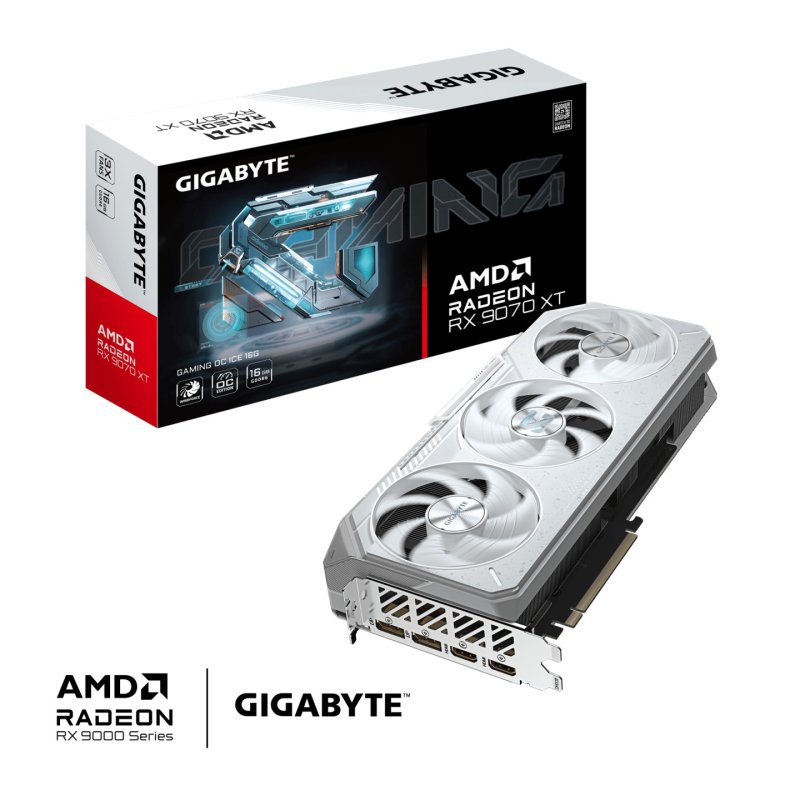 RX9070 XT 16GB Gigabyte Gaming OC ICE GDDR6