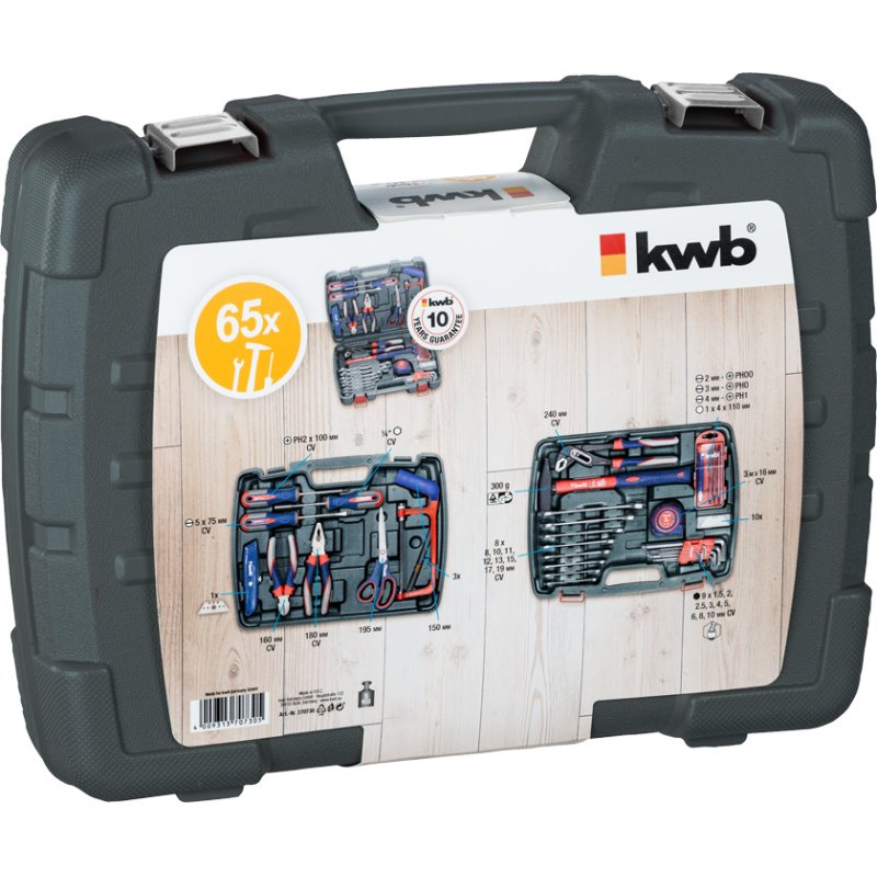 kwb Tool Case 65 PC 65 outils
