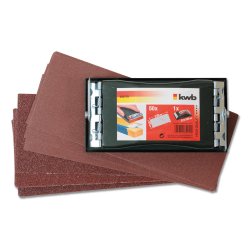 kwb Profi Handschleifer Set Schleifklotz 50 SStreifen