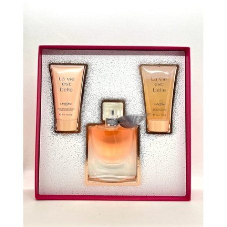 Lancome La Vie Est Belle Gift Set 50ml EdP 50ml Shower Gel 50ml Body Lotion