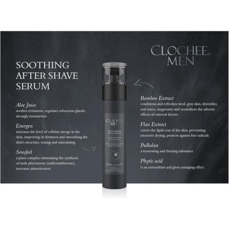Clochee Men Soothing After Shave Serum 50ml