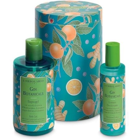 L'Erbolario Gin Botanicals Beauty Box Juniper Berries Bath Gel 300ml
