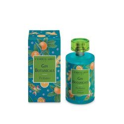 L'Erbolario Gin Botanicals Parfum 100ml Citrus Fruit Aromatic Scent