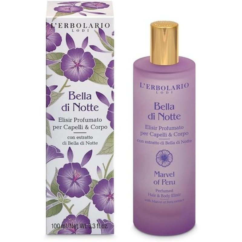 L'Erbolario Bella Di Notte Scented Elixir for Hair & Body 100ml