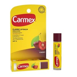 Carmex Clickstick Moisturizing Lip Balm with SPF 15 Cherry 0.15 Ounce