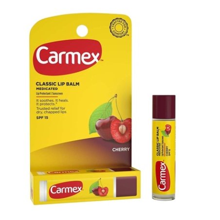 Carmex Clickstick Moisturizing Lip Balm with SPF 15 Cherry 0.15 Ounce