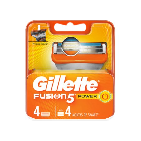 Gillette Fusion Razor Blades - Pack of 4