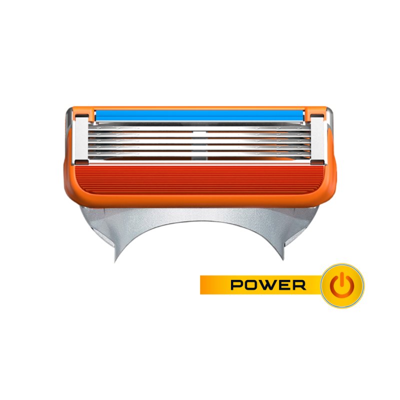 Gillette Fusion5 Power lame de rasoir 4 pièce(s) Hommes