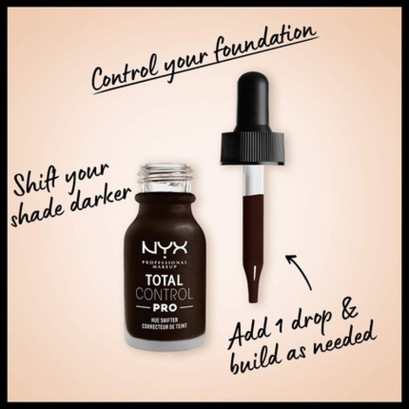 NYX Professional Makeup compatible - Total Control Pro Hue Shifter - Dark