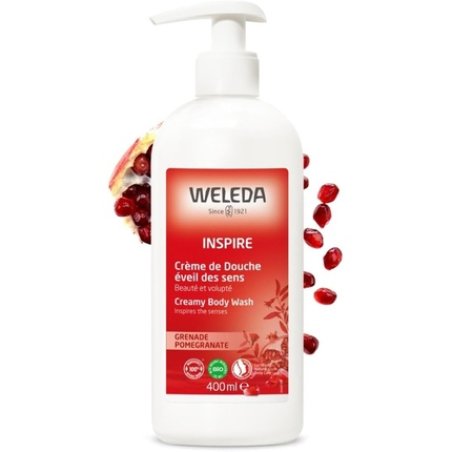 Weleda Inspires The Senses Creamy Body Wash with Pomegranate 400ml