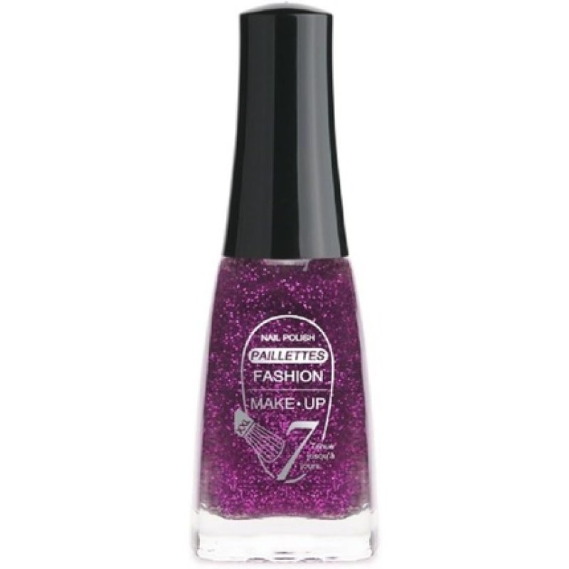 Fashion Makeup Glitter Nail Polish No. 204 Violet 11ml
