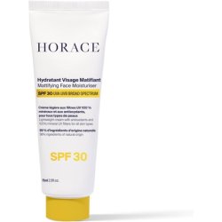 Horace Mattifying Face Moisturiser SPF 30 for Men - Natural Hydrating Cream