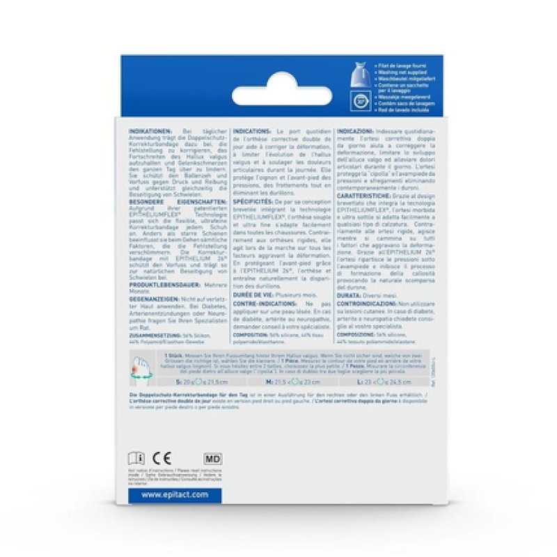 Epitact Dual Correction Orthosis for Hallux Valgus and Forefoot Pain