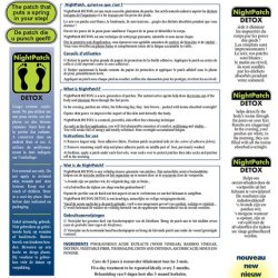 Nutriexpert Night Patch Detox Supplement 100% Natural