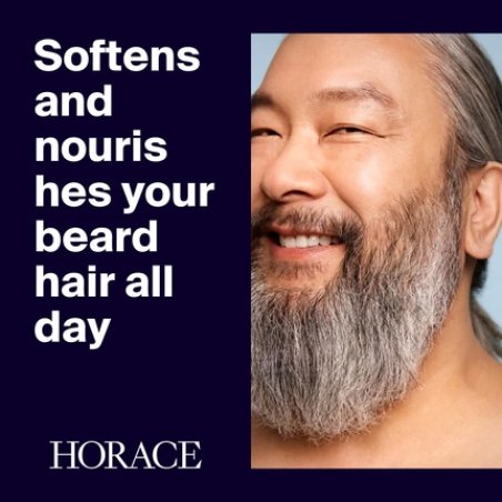 Horace Beard Balm Light Hold Nourishing for Natural Finish and Easy Rinse