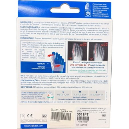 Epitact Hallux Valgus Onion Ball of Foot Night