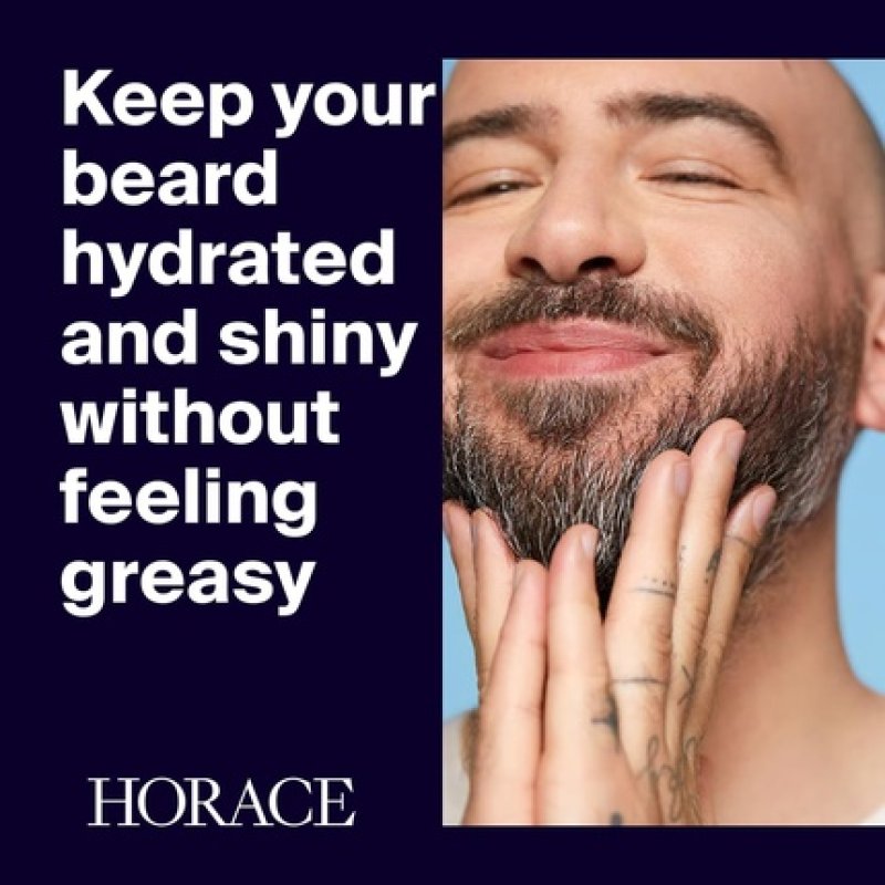 Horace Patchouli & Cedar Beard Oil for Men with Argan Oil Conditioner