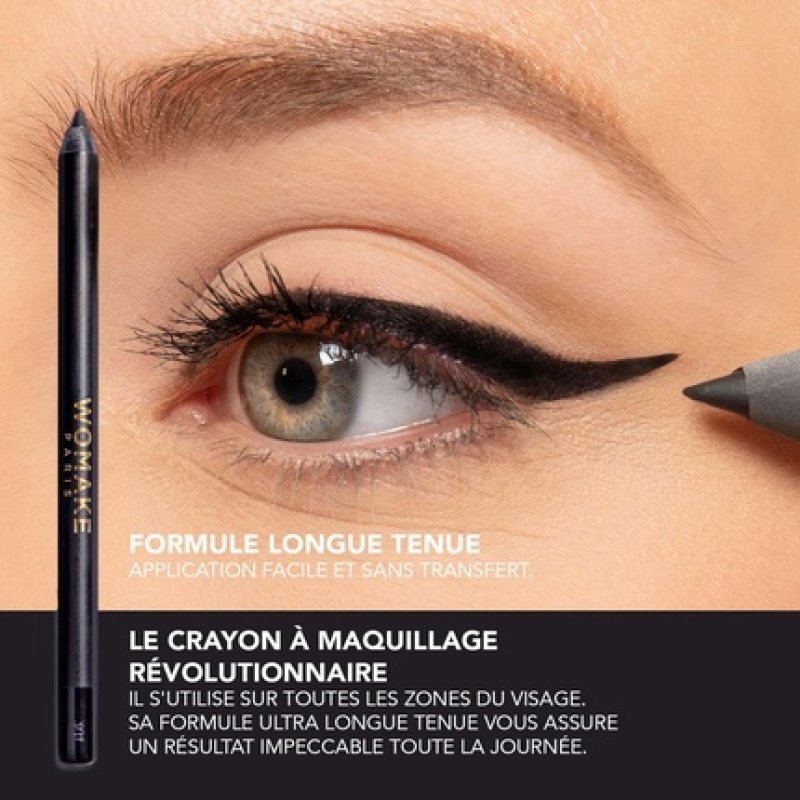 Womake Longlasting Waterproof Eye Pencil - Easy Application