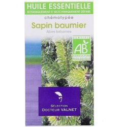 Organic Balsam Fir Essential Oil 10ml Dr. Valnet