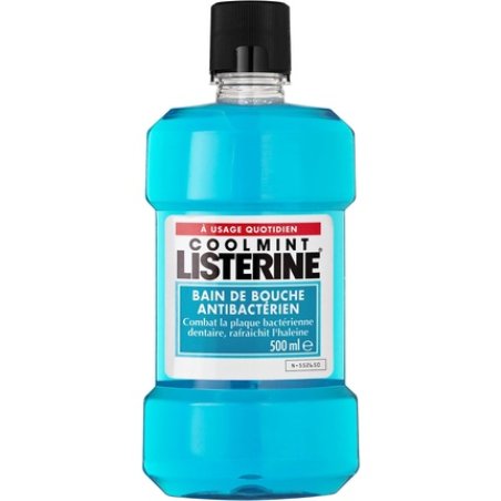 Listerine Cool Mint Antiseptic Mouthwash 500ml