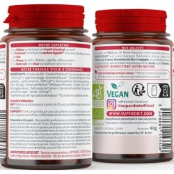 Superdiet Organic Mallow Acerola Dual Action for Transit and Digestion