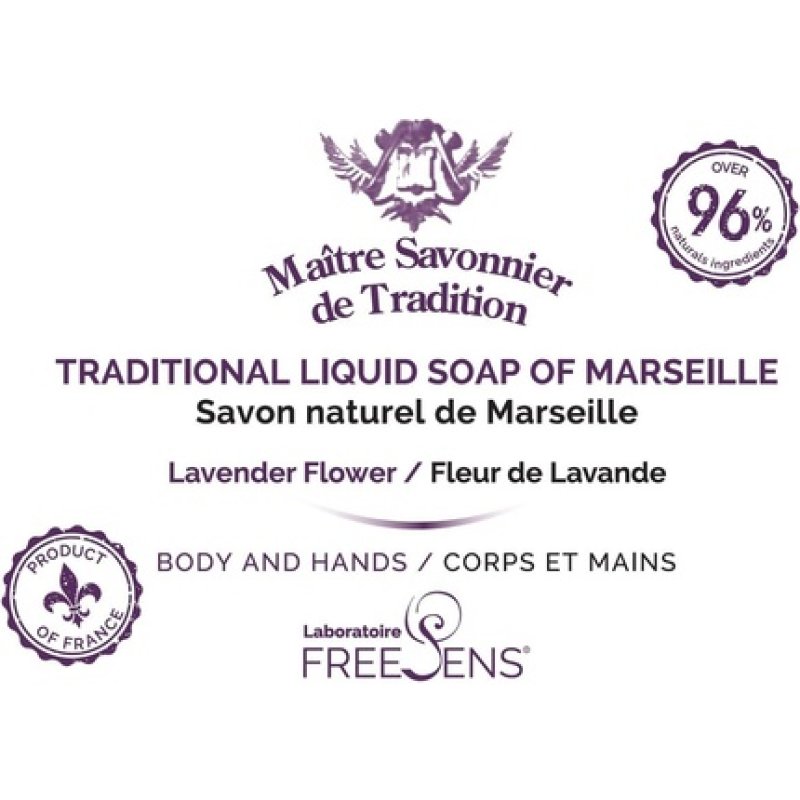 Savon Liquide De Marseille Vanilla Honey 1L