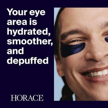 Horace Antifatigue Undereye Patches for Men - Dark Circle and Puffiness Treatment