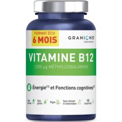Granions Vitamin B12 Methylcobalamin 6 Months 1200mg