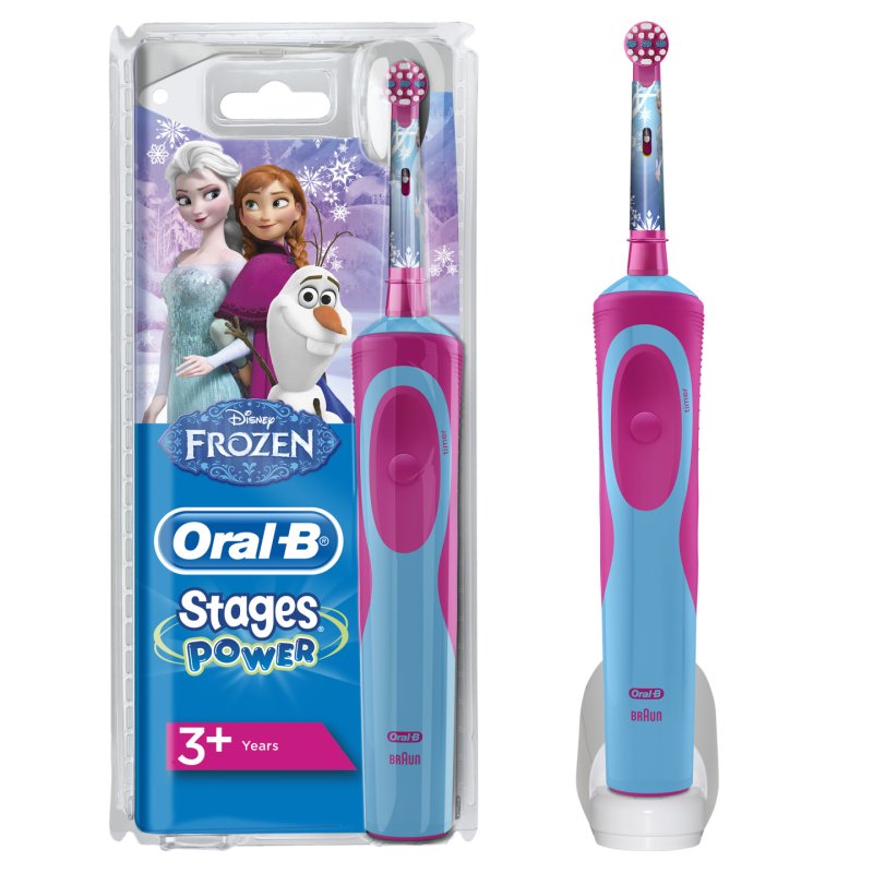Oral-B Stages Vitality Child Rotating toothbrush Blue, Red