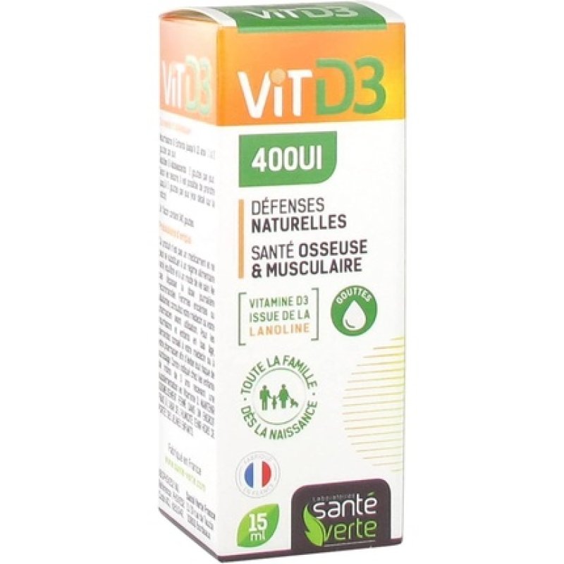 Sant Verte Vitamin D3 400 IU 15ml